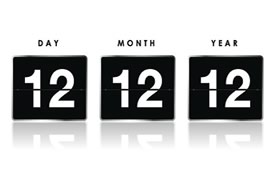 12-12-12: quando il calendario rappresenta un qualcosa di magico.