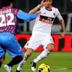 Il Milan passa a Catania, siciliani furiosi con l'arbitro