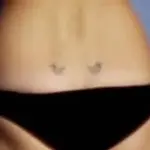 Tatuaggio di Kate Moss, l'opera d'arte di Lucian Freud