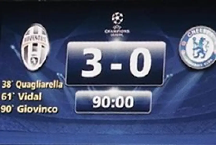 Juve, 3-0 al Chelsea! Ottavi ad un passo
