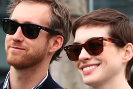 Anne Hathaway sposa Adam Shulman al tramonto in California