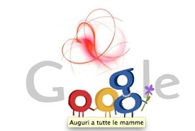Festa della Mamma, ecco il Doodle di Google