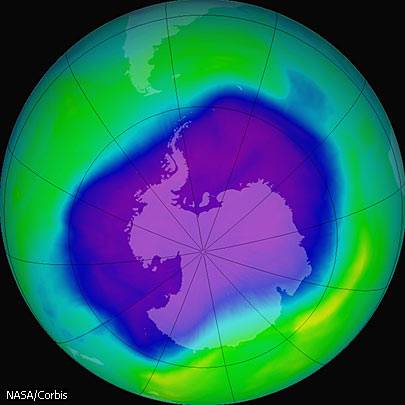 Antartide: il buco dell'ozono si espande, nono in classifica di sempre