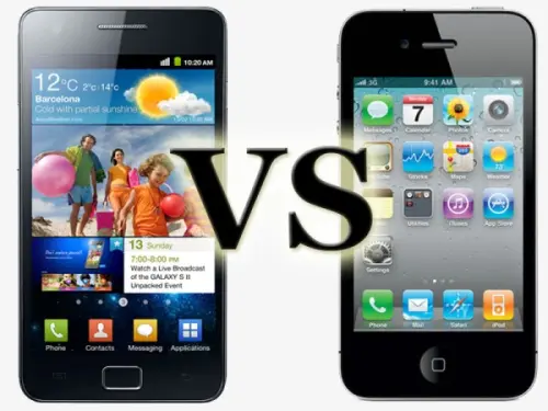 Galaxy S2 vs iPhone 4s: Samsung a quota 30 milioni