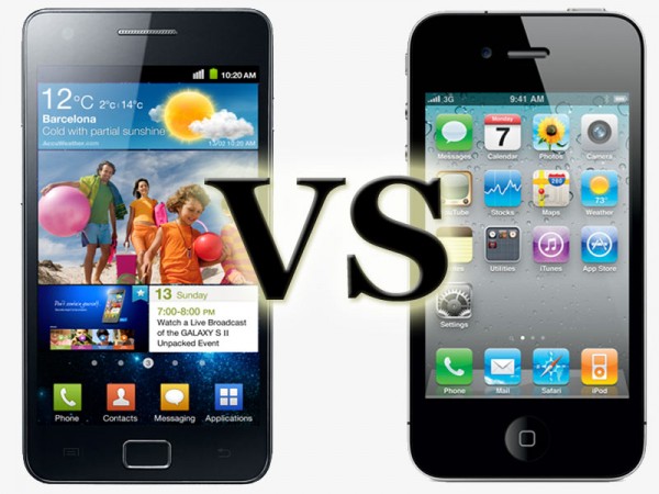 Galaxy S2 vs iPhone 4s: Samsung a quota 30 milioni
