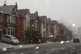 Neve a Londra