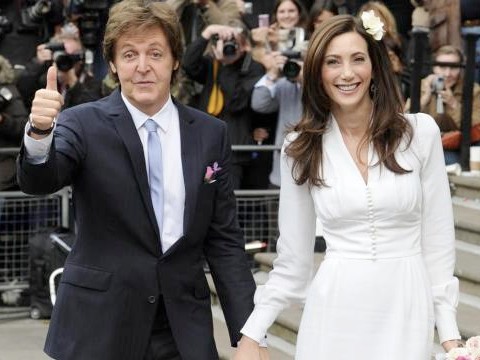 Paul Mc Cartney e consorte, Nancy Shevell si sono sposati il 9 ottobre a Londra