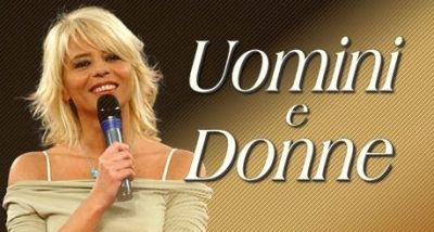 Locandina del fortunato programma di Maria De Filippi, Uomini e Donne