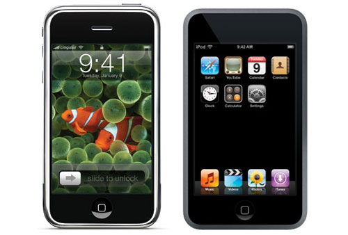 comparazione tra i modelli di iPod e iPhone protagonisti del mercato mobile Apple